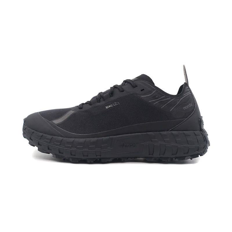 norda Dyneema Stealth Black Low-Top Sneakers for Men NORDA001 M STLTHBLK