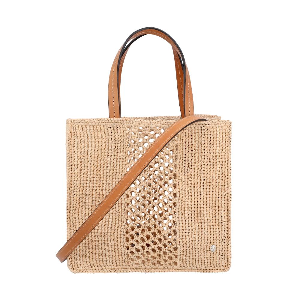 HELEN KAMINSKI Ales Mini Natural Straw Tote Bag BAG52021 NT