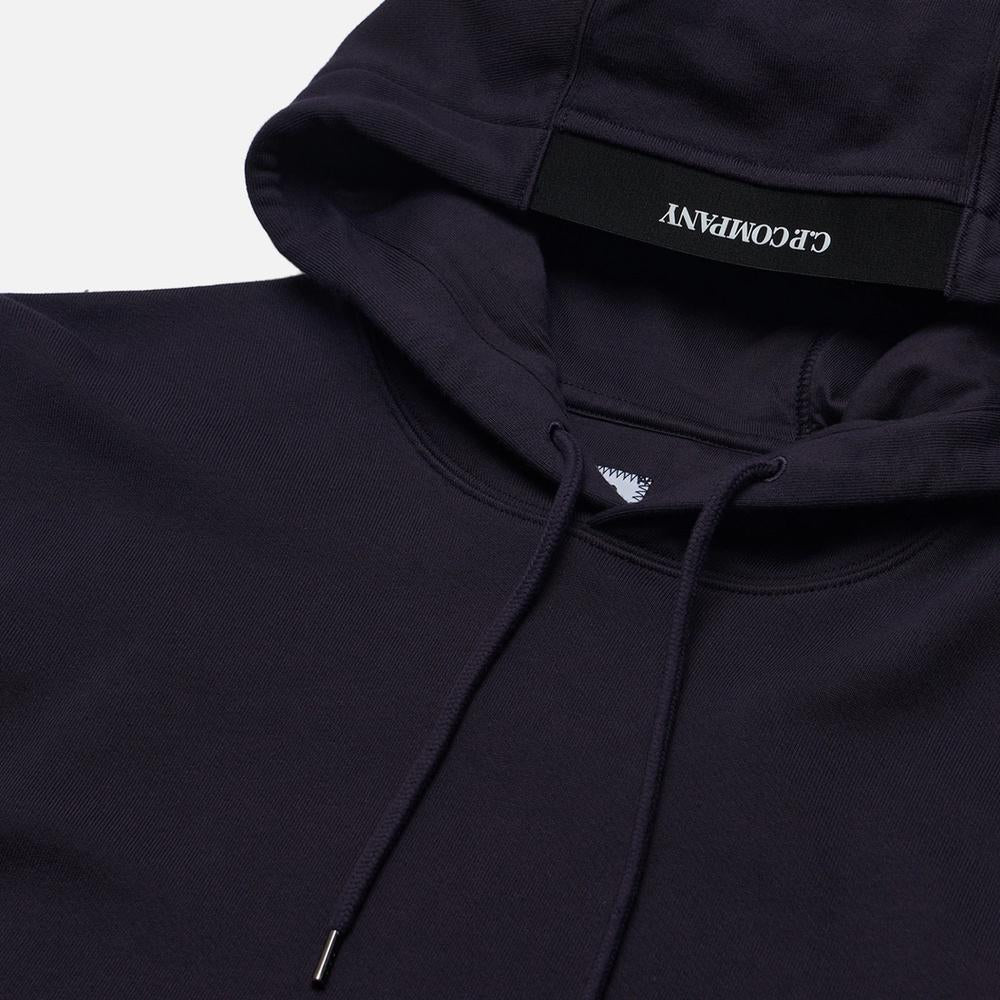 CP Company Lens Patch Men’s Hoodie Sweatshirt Black
