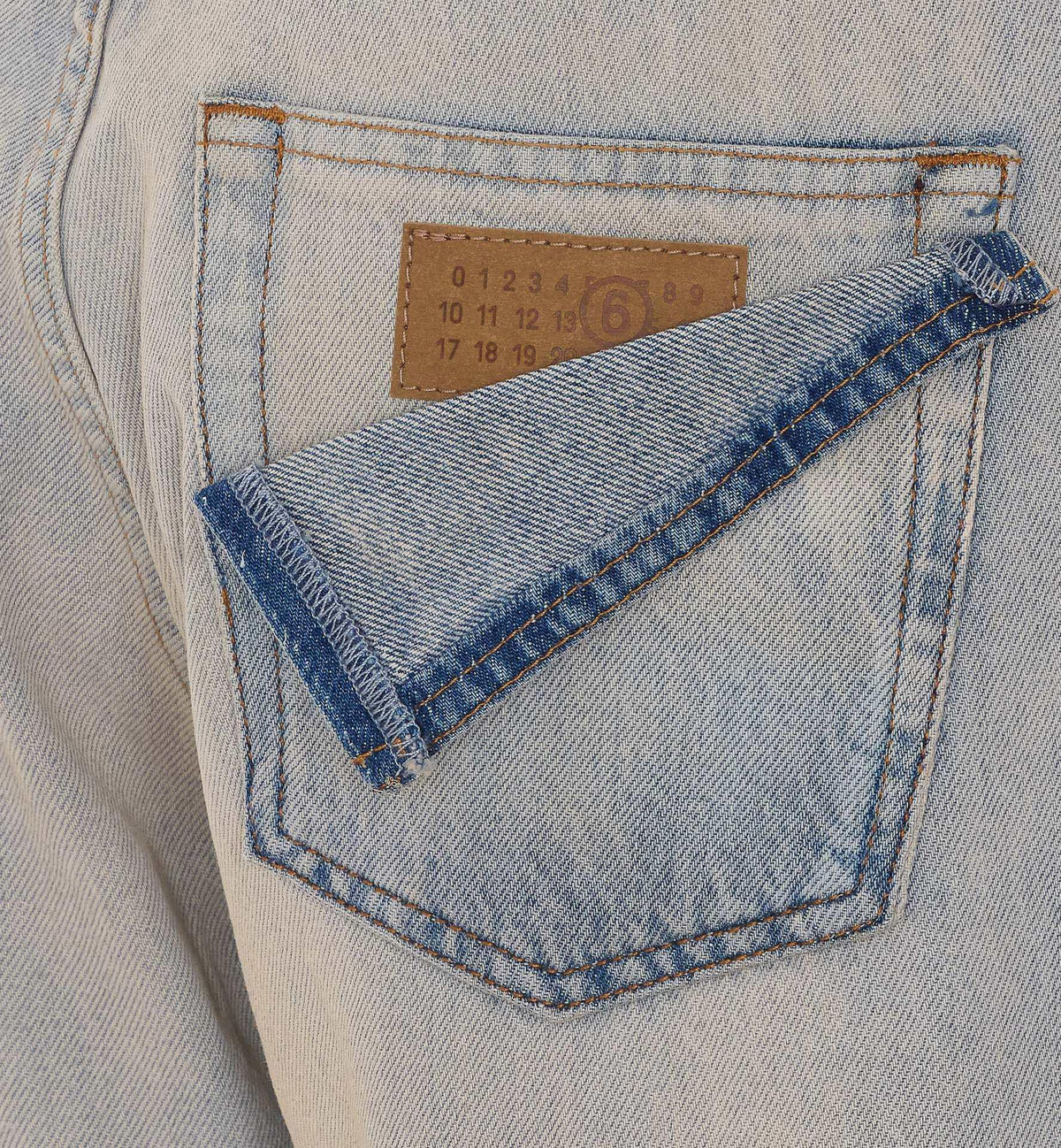 Maison Margiela Blue Denim Jeans Women’s Pants