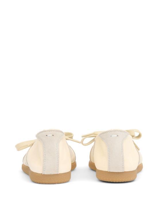 Maison Margiela Beige Leather Ballet Flats