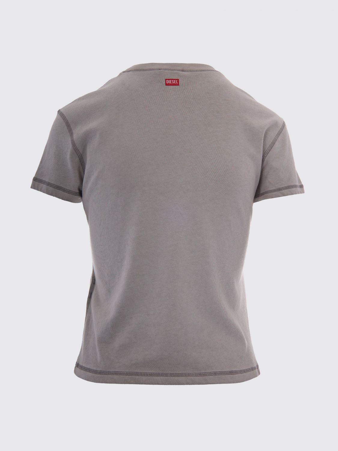 DIESEL Short Sleeve T-Shirt White Cotton Women’s