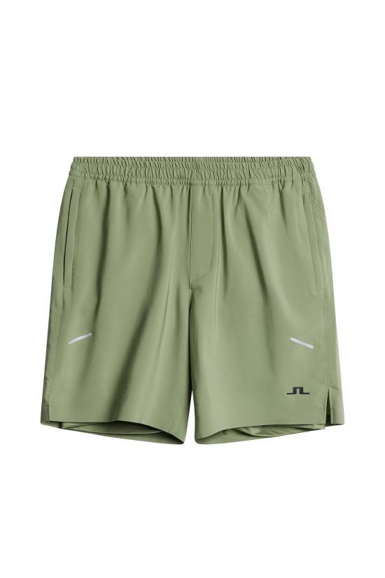 J LINDEBERG Men’s Lightweight Golf Short Pants AMPA12306M311 OIL GREEN DOM