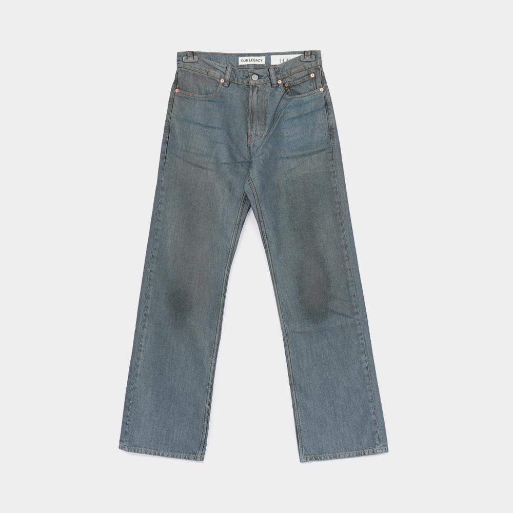 OUR LEGACY Karlos Cut Kintsugi Wash Dirty Denim Men's Pants M2265 CK