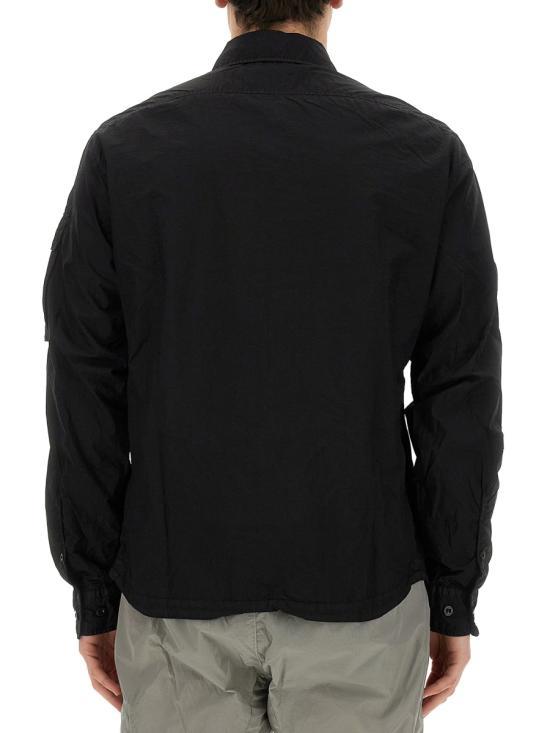 CP Company Men's Jacket 16CMSH111A005783G999 BLACK DOM