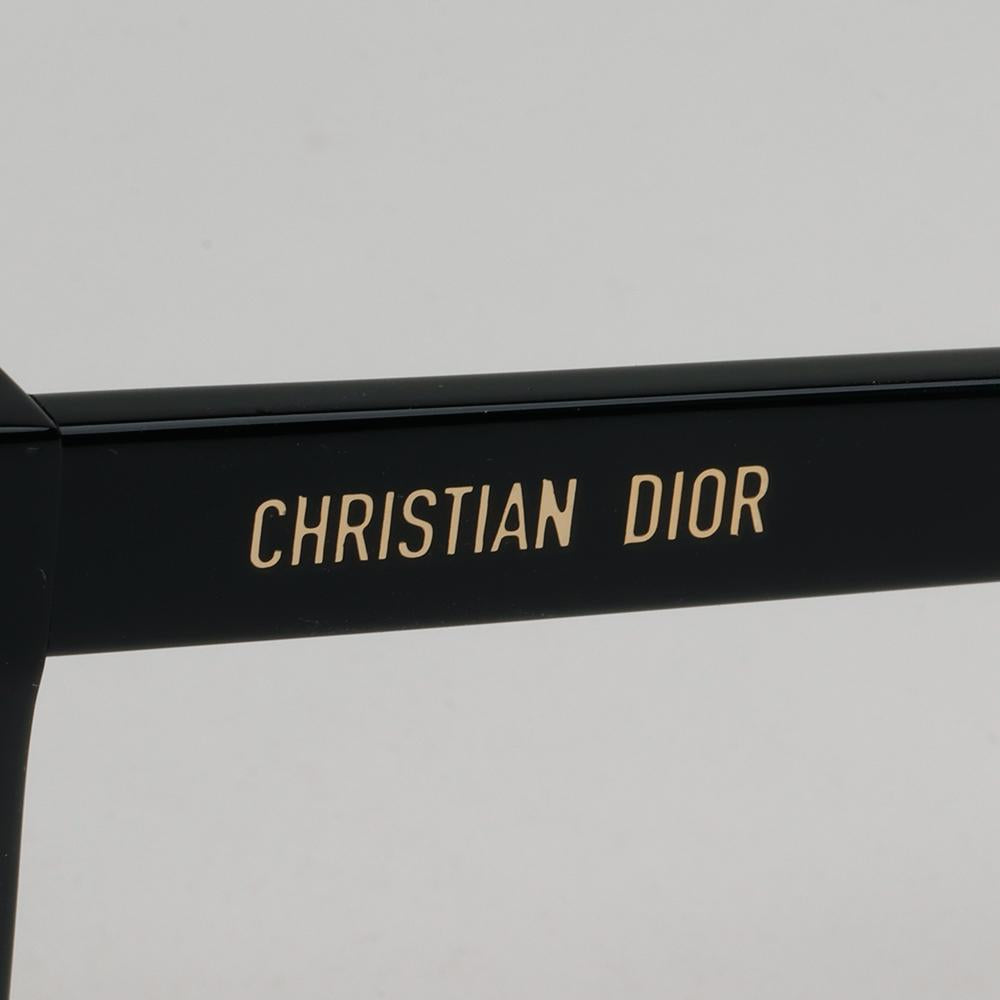 DIOR Black Acetate Oversized Unisex Sunglasses CD40092I 01B