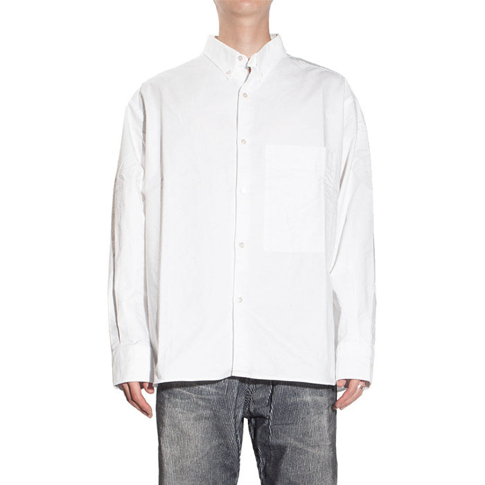 STUDIO NICHOLSON Keble Men's Long Sleeve Shirt KEBLE SNM670