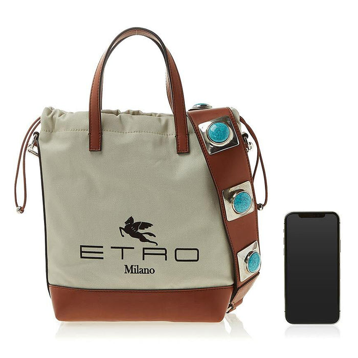 Etro Women’s Cotton Bucket Shoulder Bag