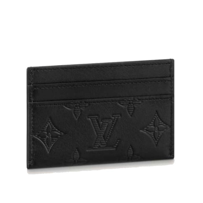 Louis Vuitton Monogram Canvas Double Card Slot Card Holder Wallet