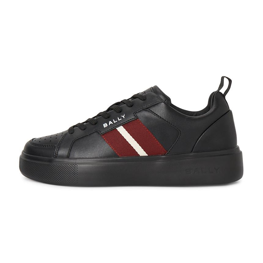 BALLY Men’s Leather Low-Top Sneakers White BENNYS O U901 6313179