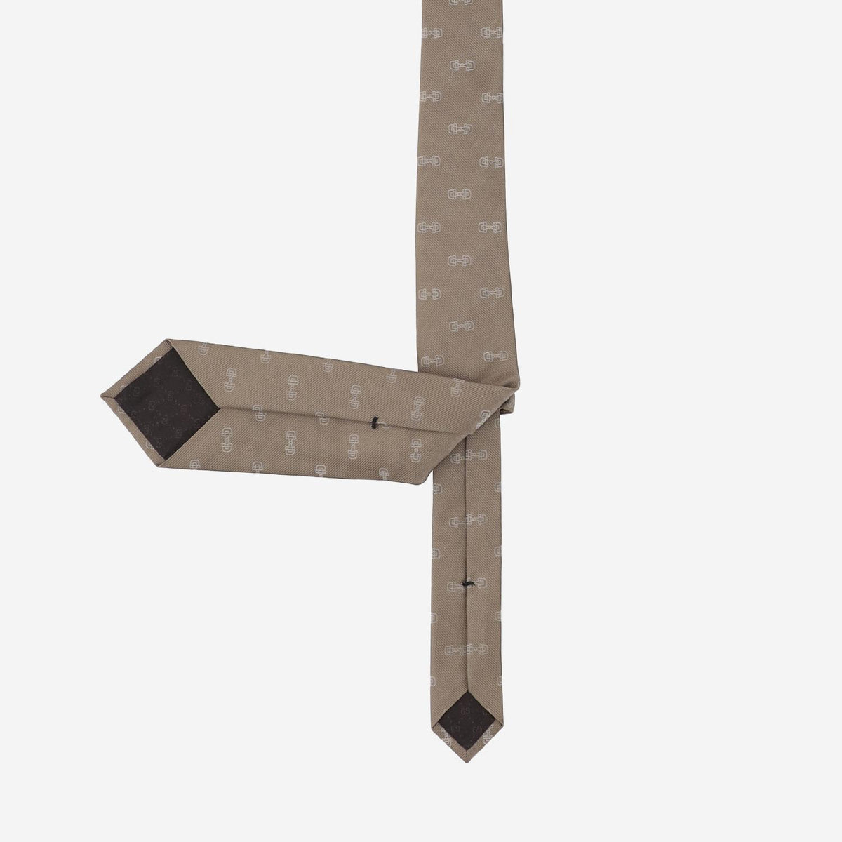 GUCCI Green Silk Tie for Men