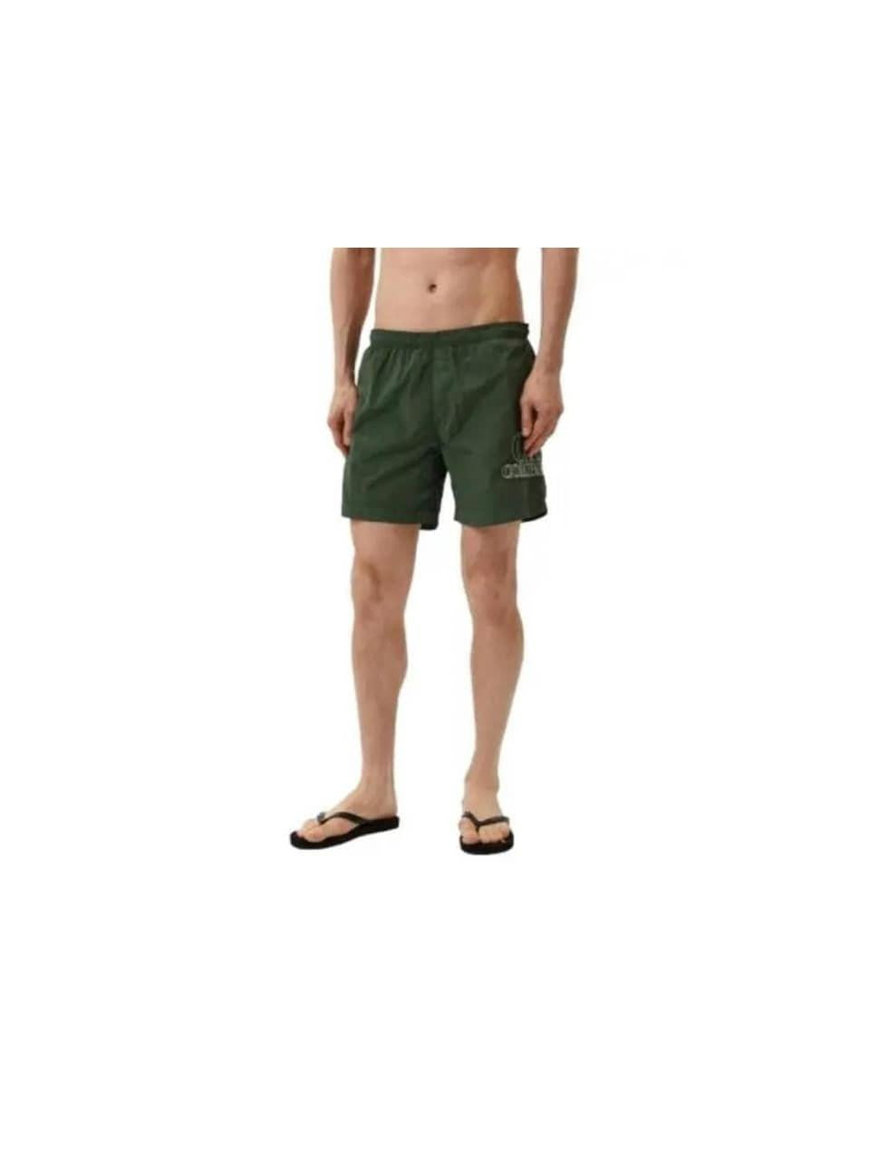 CP Company EcoChrome R Embroidered Swim Shorts Red Men