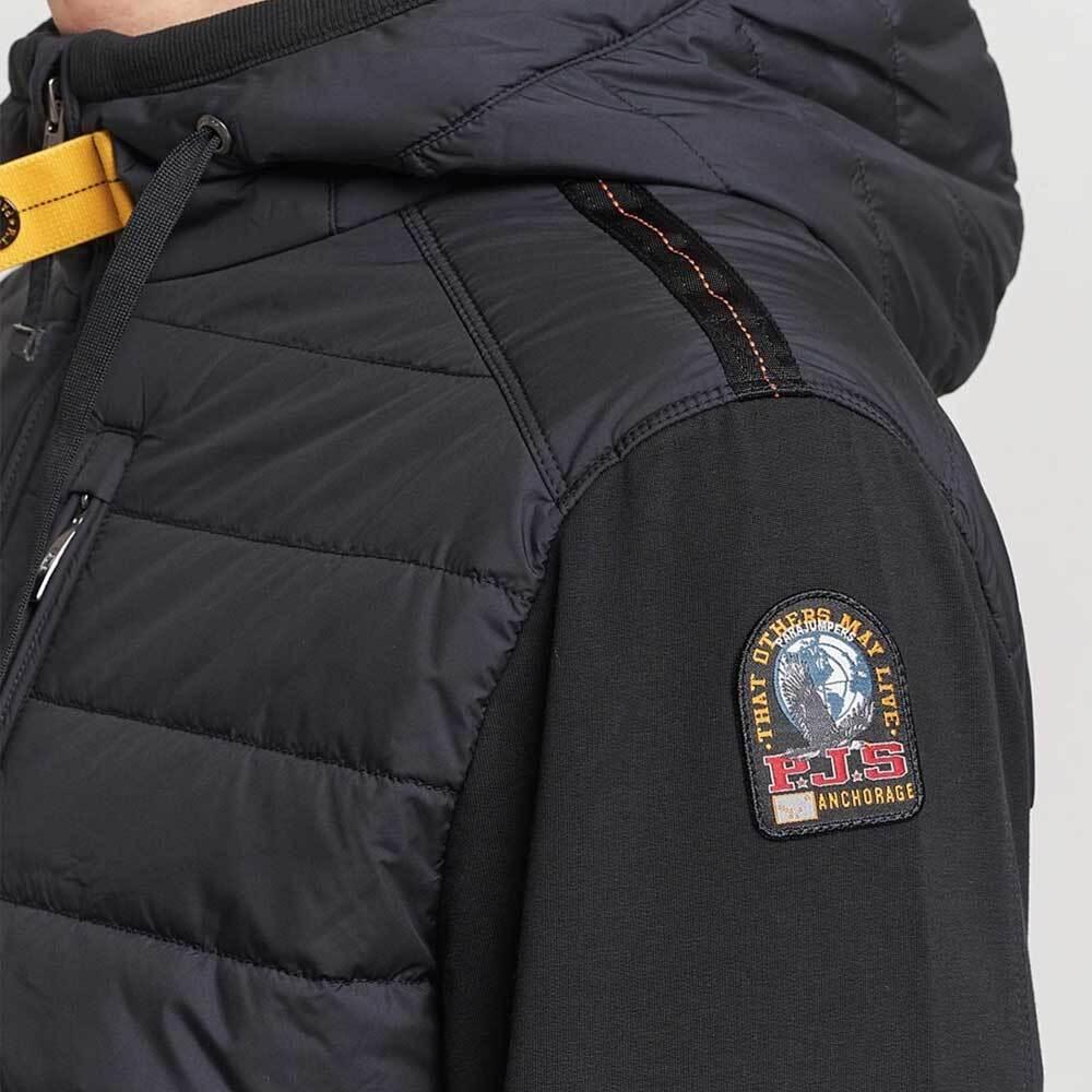 Parajumpers Ivory Hybrid Hooded Down Jacket