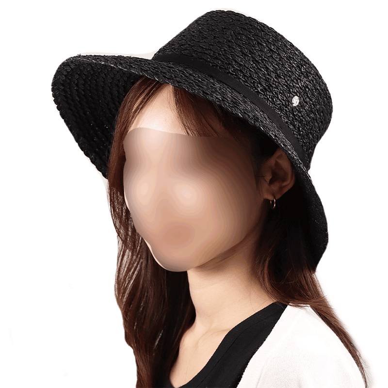HELEN KAMINSKI Charcoal Black Naima Bucket Hat HAT51739