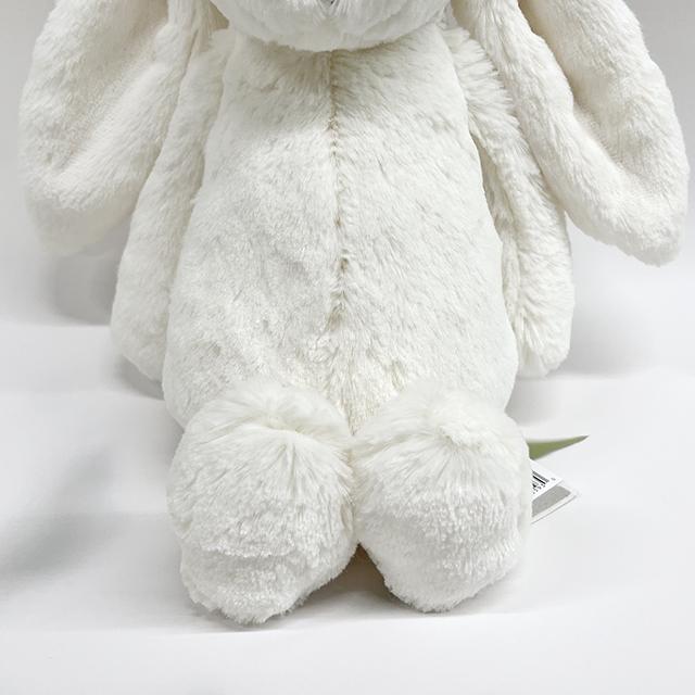 jELLYCAT Bashful Cream Bunny Plush Keyring Accessory