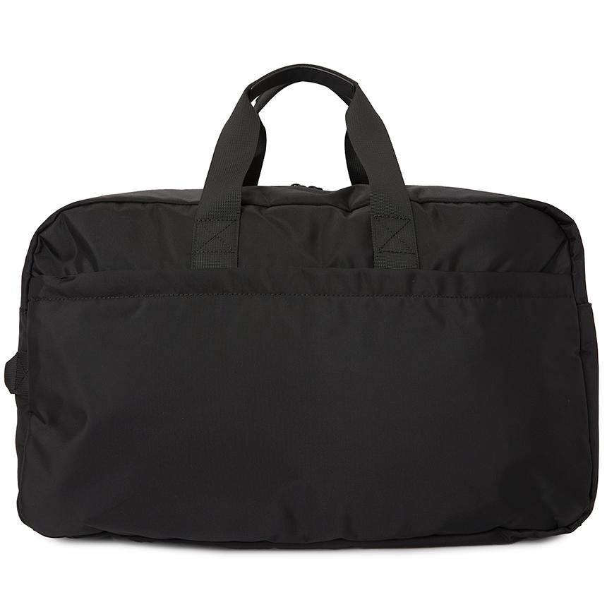 PLEIN SPORT Men’s Duffel Bag Black Nylon Tote Bag