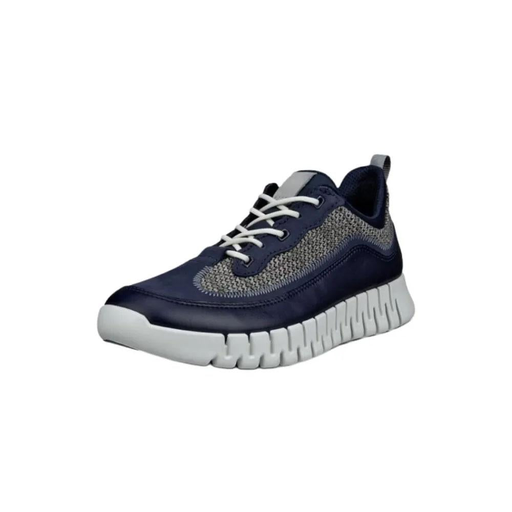 ecco Groove Navy Men’s Low-Top Sneakers 525294 61397