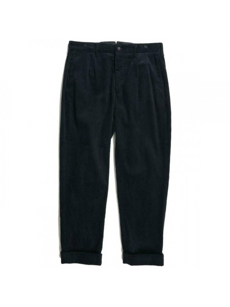 Engineered Garments Dark Navy Cotton Andover Classic Pants 23F1F001 NQ271 SD017
