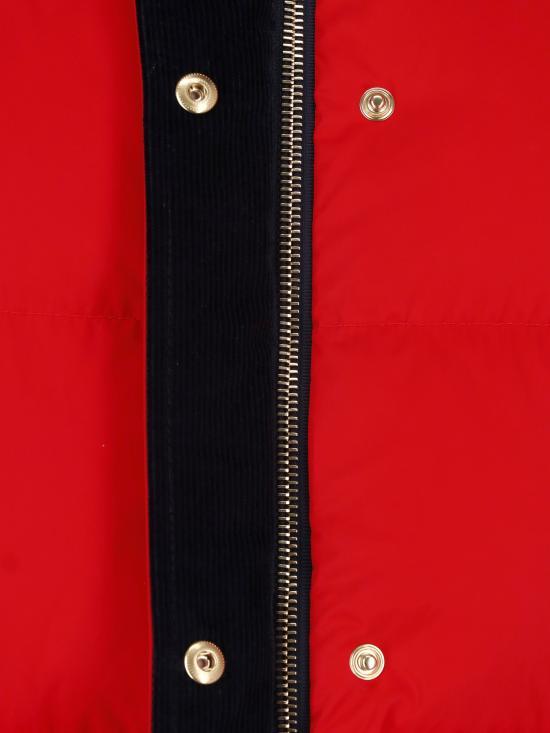 THOM BROWNE Navy Down Puffer Jacket Men