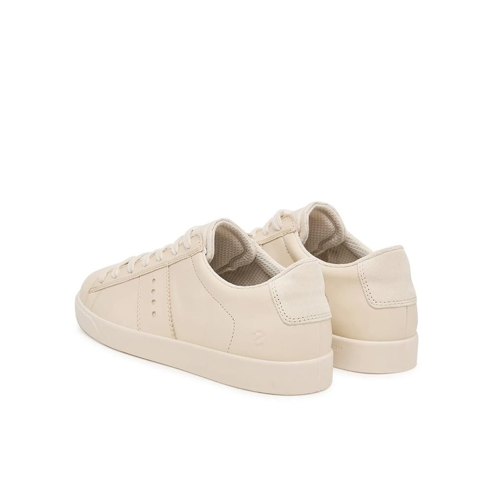 ecco Street Lite Women’s Low-Top Leather Sneakers White