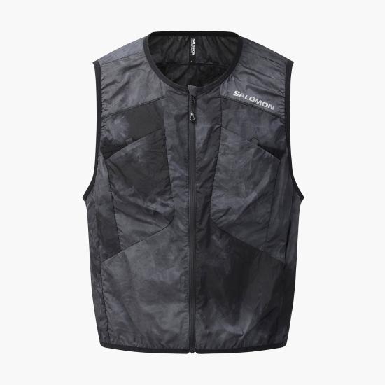SALOMON Black Lightweight Vest for Men S263001 RVE71