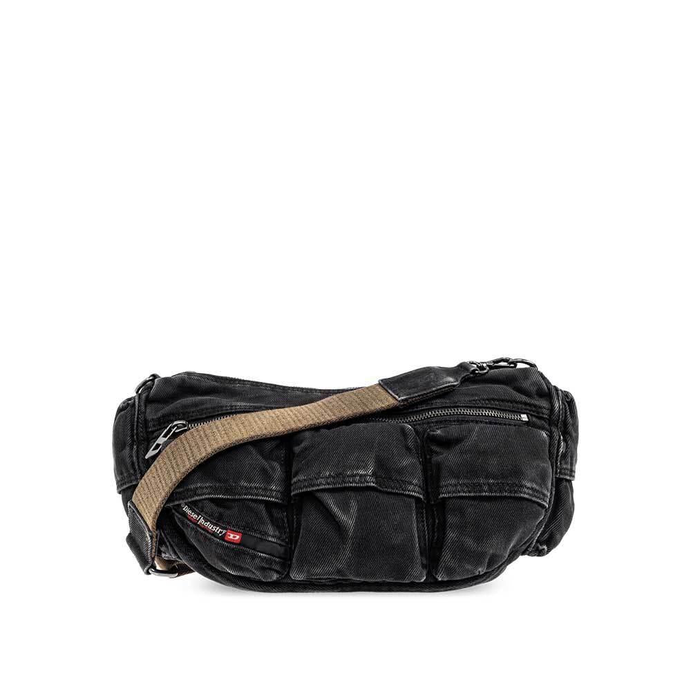 DIESEL Multi-Pocket Unisex Shoulder Crossbody Bag X10220 P4485 T8013