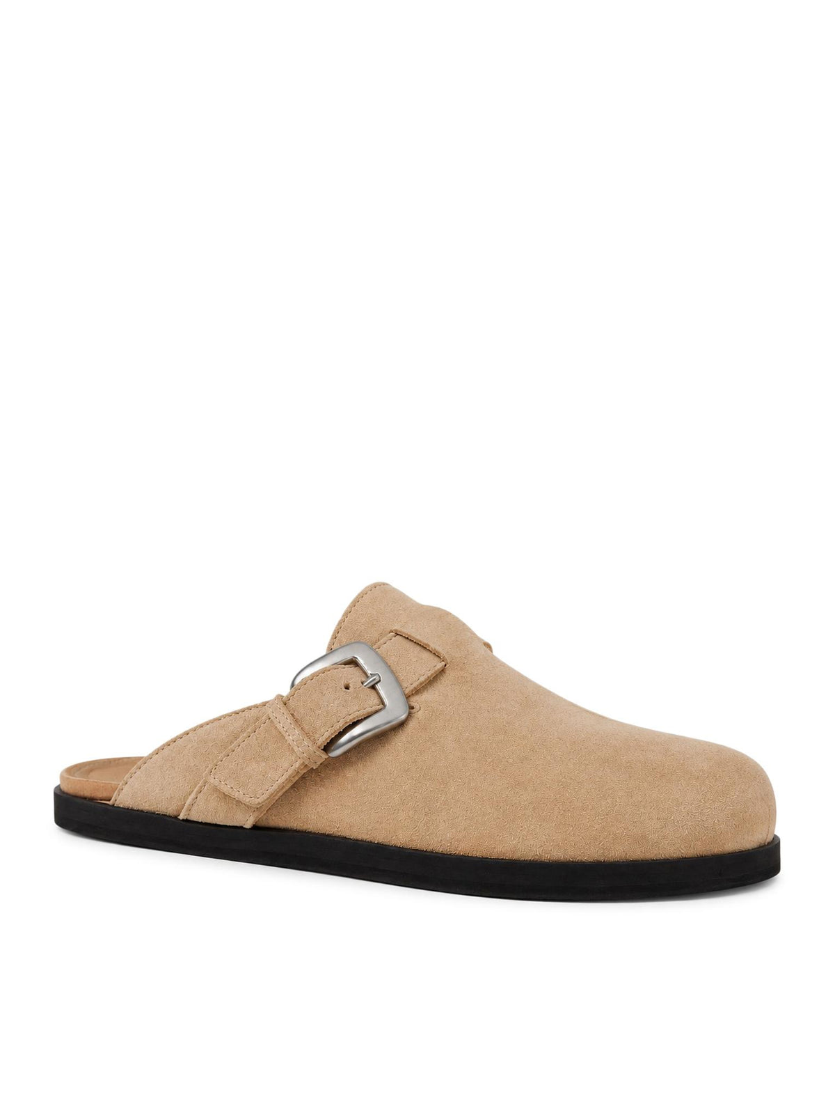Maison Margiela Pale Khaki Leather Mules Slippers Men