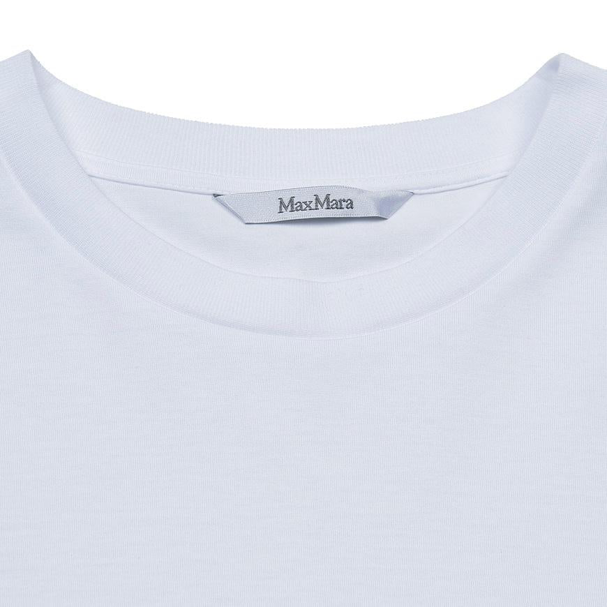 Max Mara Women’s Embroidered Pocket Jersey T-Shirt 004