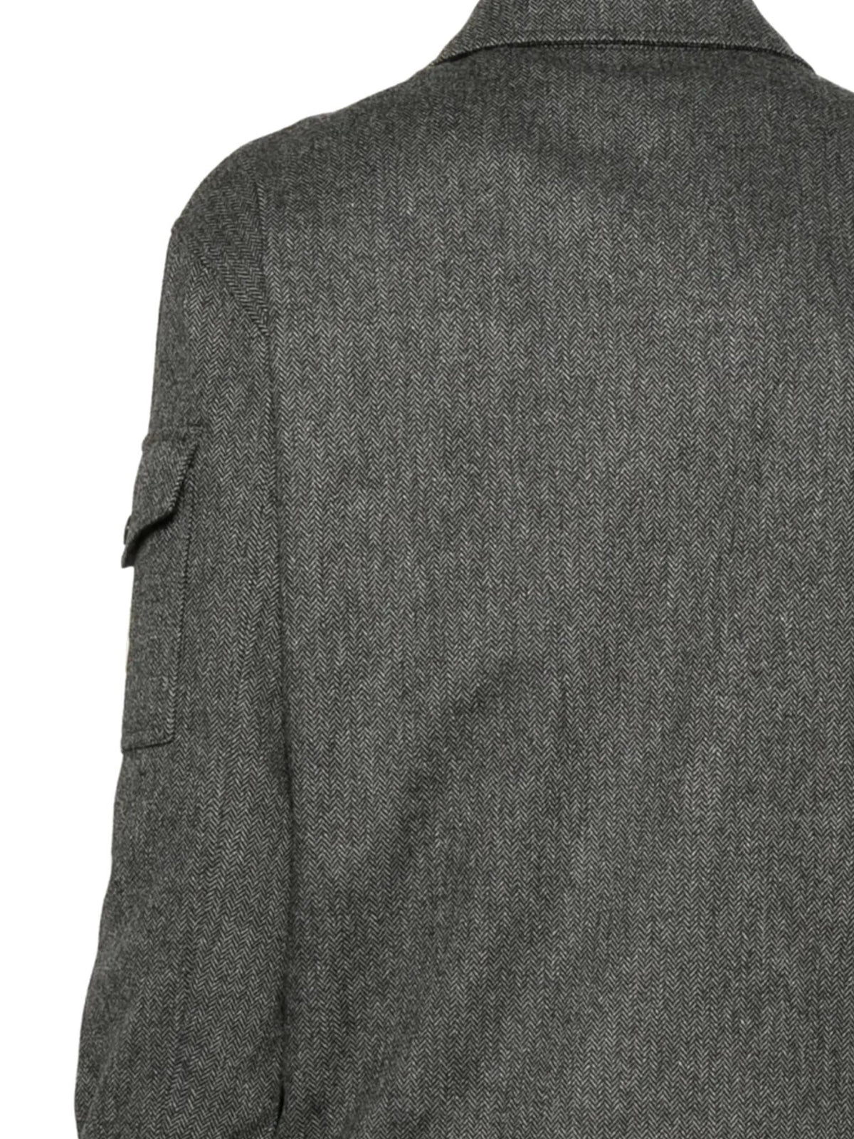 Moncler Black Casual Zip Jacket for Men