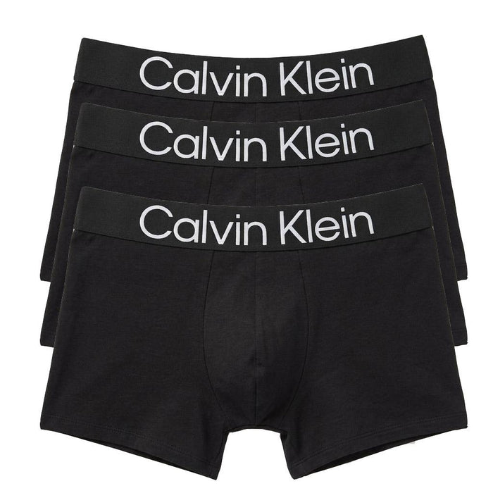 Calvin Klein Cotton Men’s Boxer Briefs 3-Pack Black Underwear