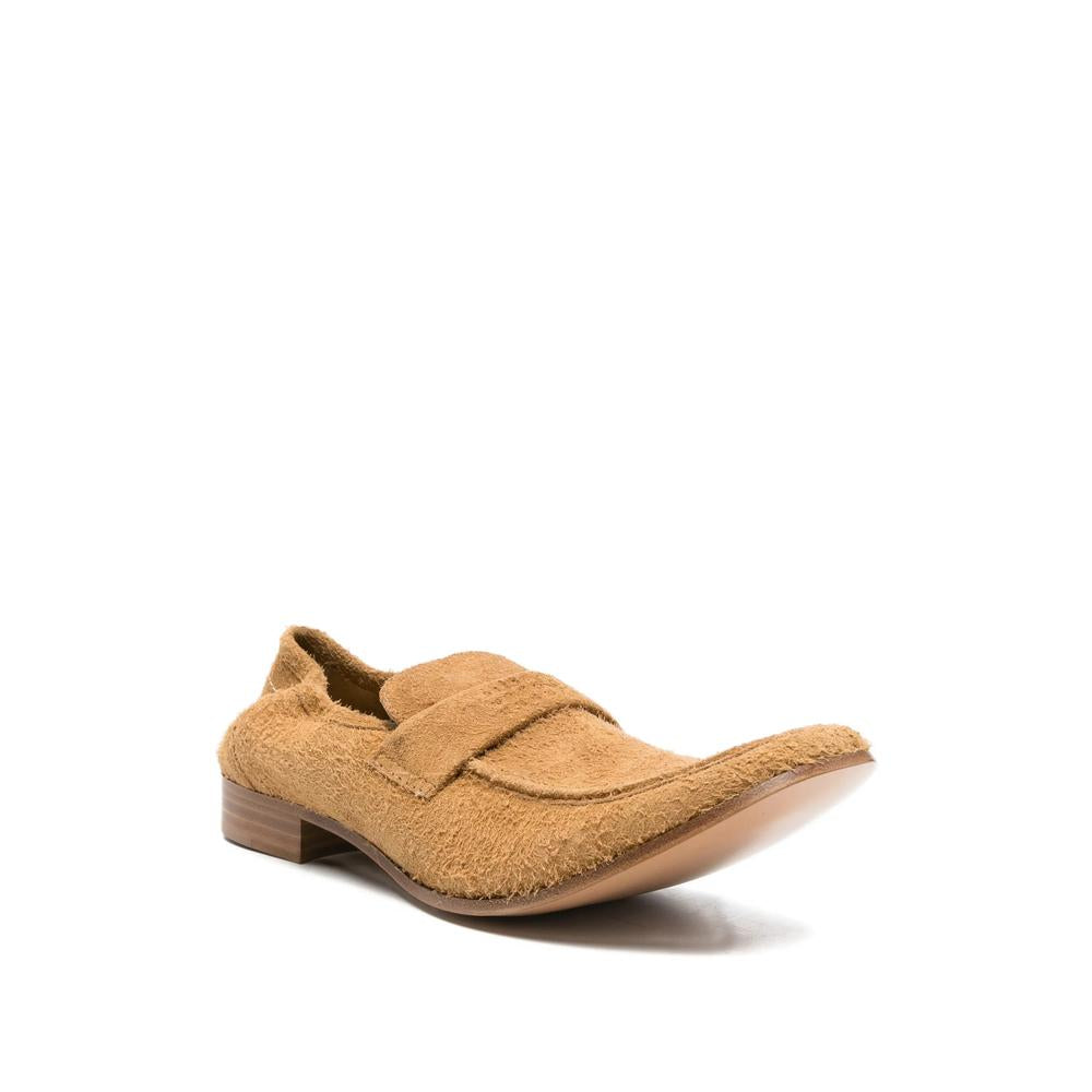 Maison Margiela Black Leather Loafers