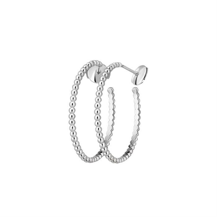 Van Cleef & Arpels Perlée Gold Bead Hoop Earrings VCARN9PM00