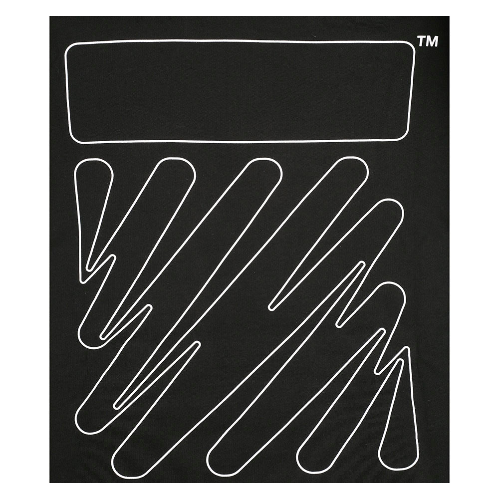 OFF WHITE Men's Logo Pullover Hoodie OMBB097F22FLE015 1001