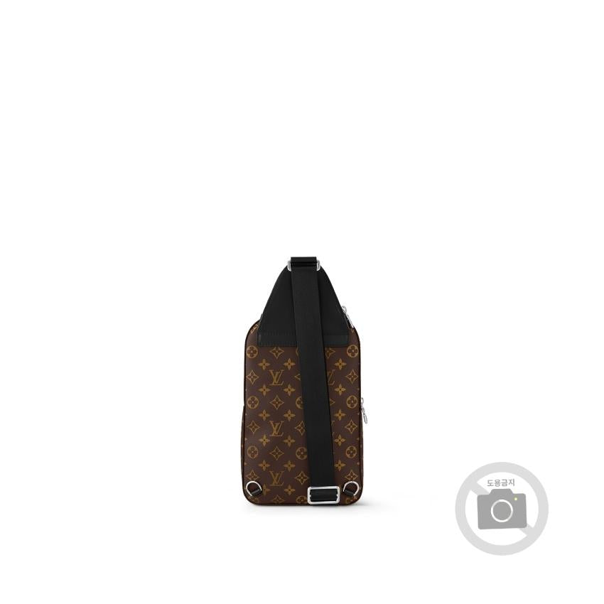 Louis Vuitton Monogram Macassar Crossbody Bag for Men