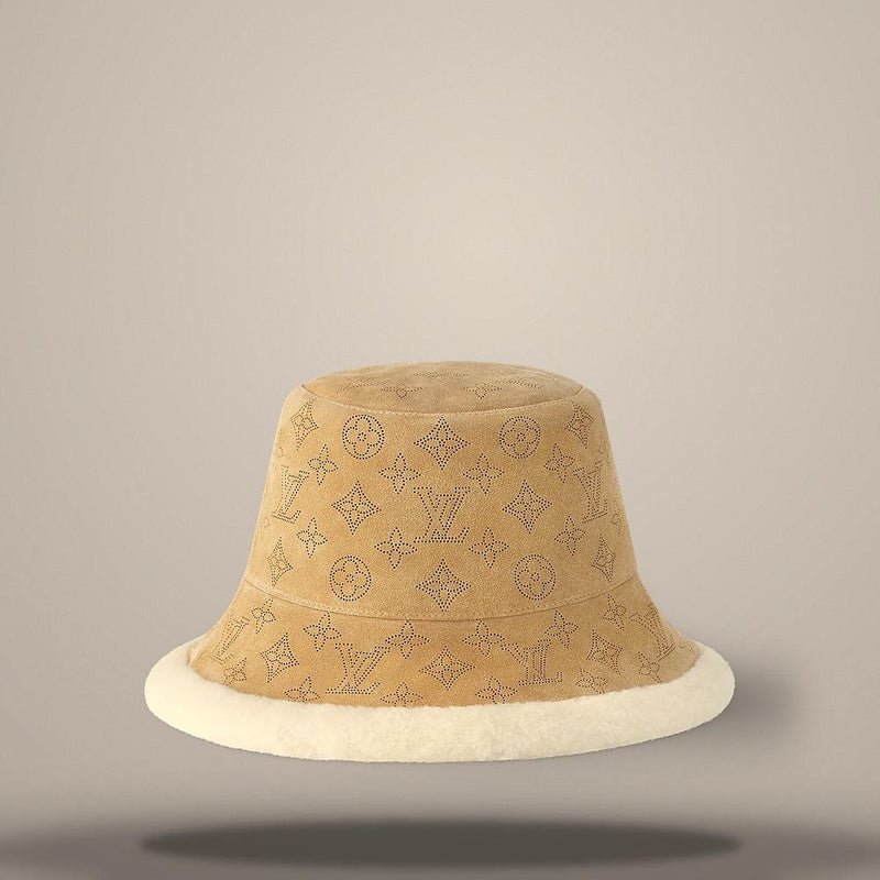 Louis Vuitton Cozygram Bucket Hat Beige M7805