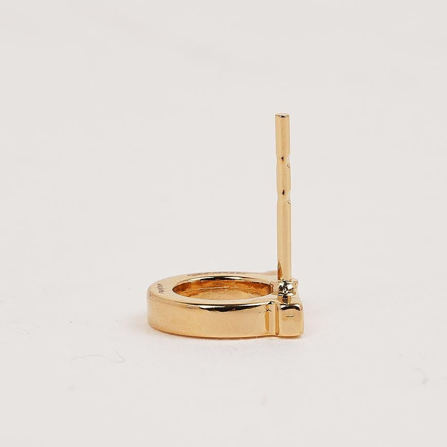 Ferragamo Women’s Gancini Earrings 0120 OROLUC 0696432