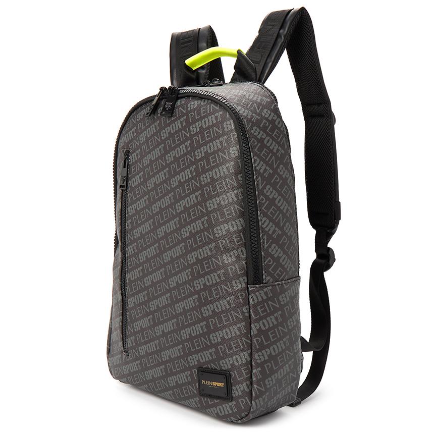 PLEIN SPORT Men’s Black Backpack