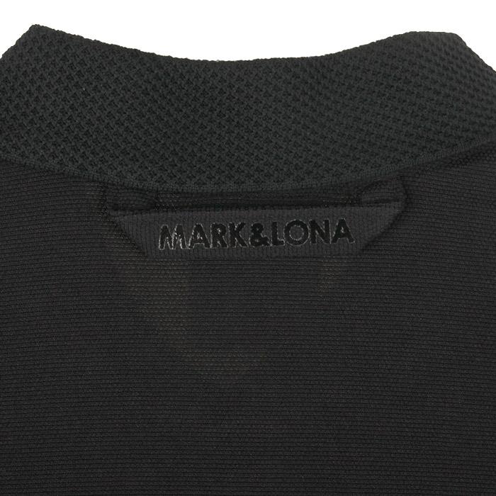 MARK&LONA Men's Black Polo Shirt MLM 3A AP04