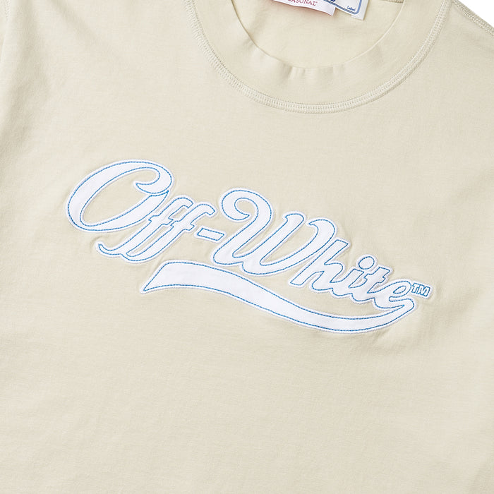 OFF WHITE Women’s Baseball Rosso Crop T-Shirt