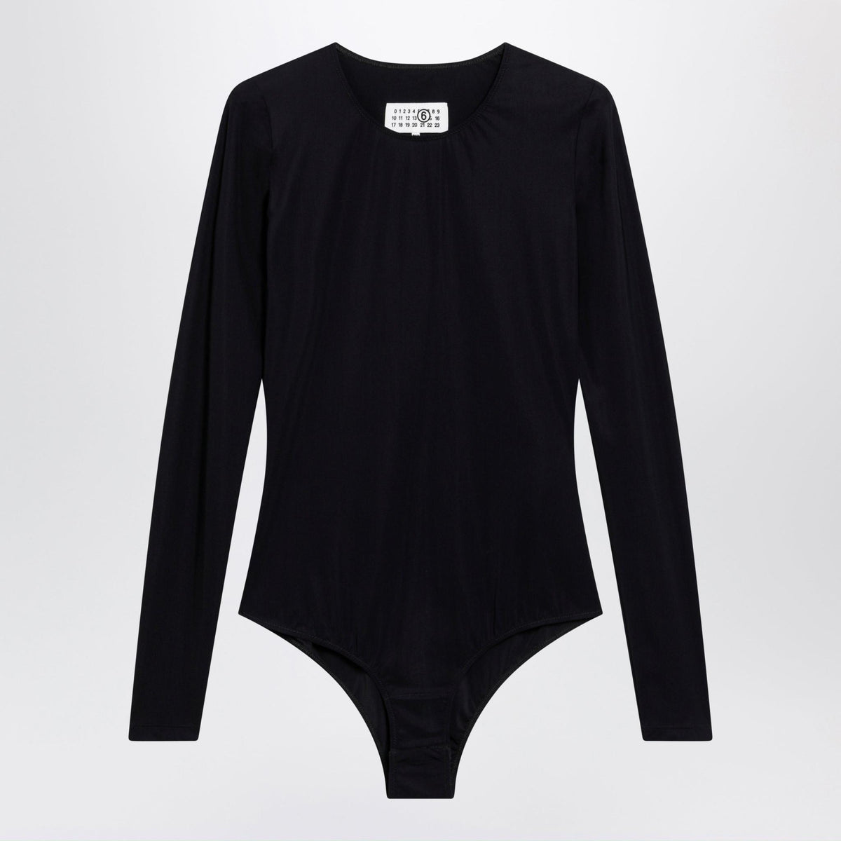 Maison Margiela Long Sleeve Sweatshirt Women’s Cotton Top Black