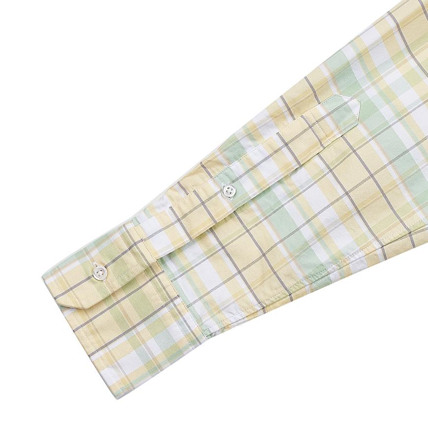 THOM BROWNE Oxford Armband Long Sleeve Shirt Navy Men