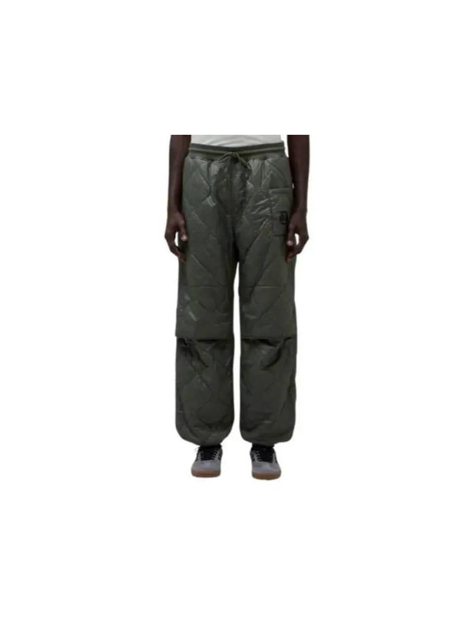 CP Company Diagonal Raised Fleece Mixed Quilted Sweatpants Men’s