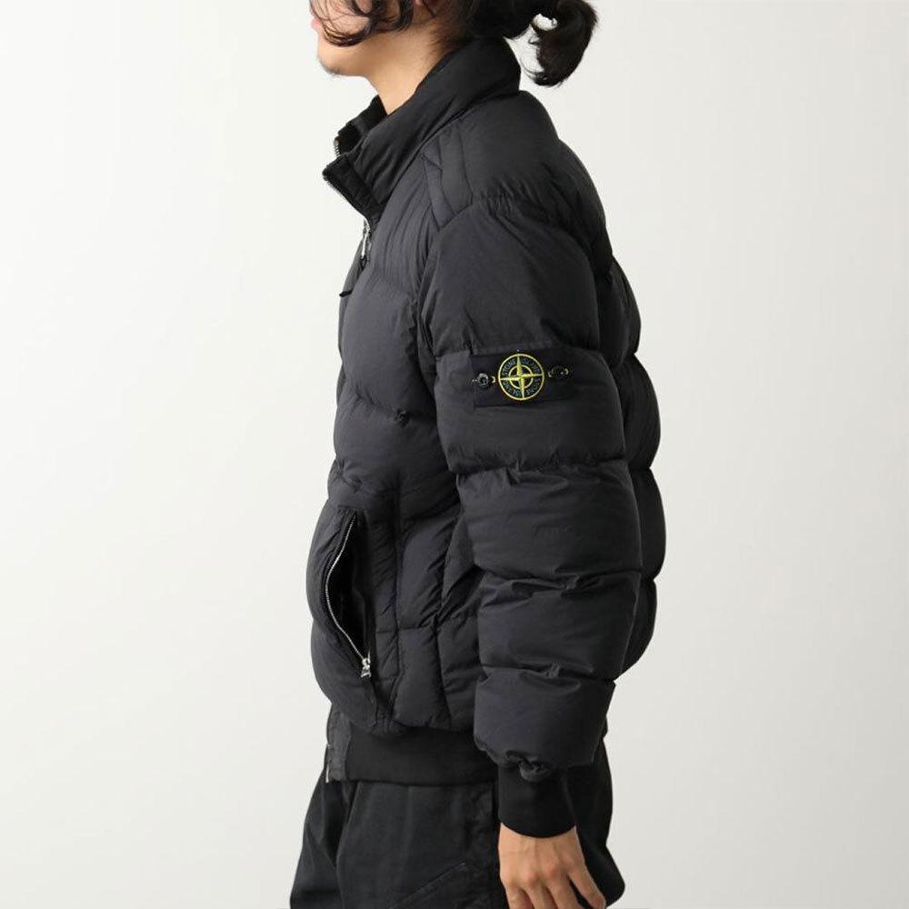STONE ISLAND Seamless Down Puffer Jacket Men Black 4100039