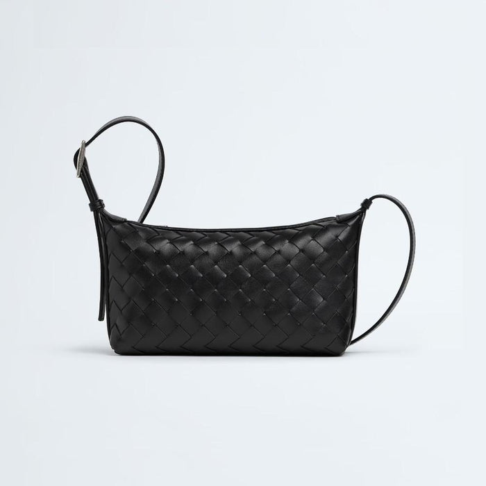 Bottega Veneta Black Travel Phone Pouch