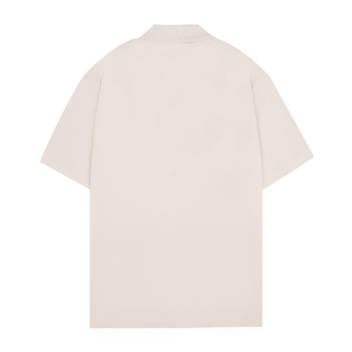 Maison Kitsune Fox Head Comfort Fit Polo T-Shirt Navy