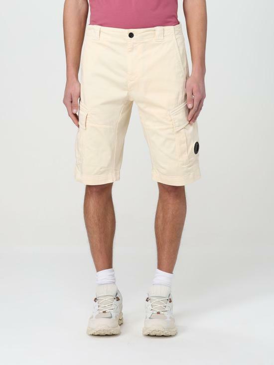 CP Company Stretch Sateen Cargo Shorts Navy