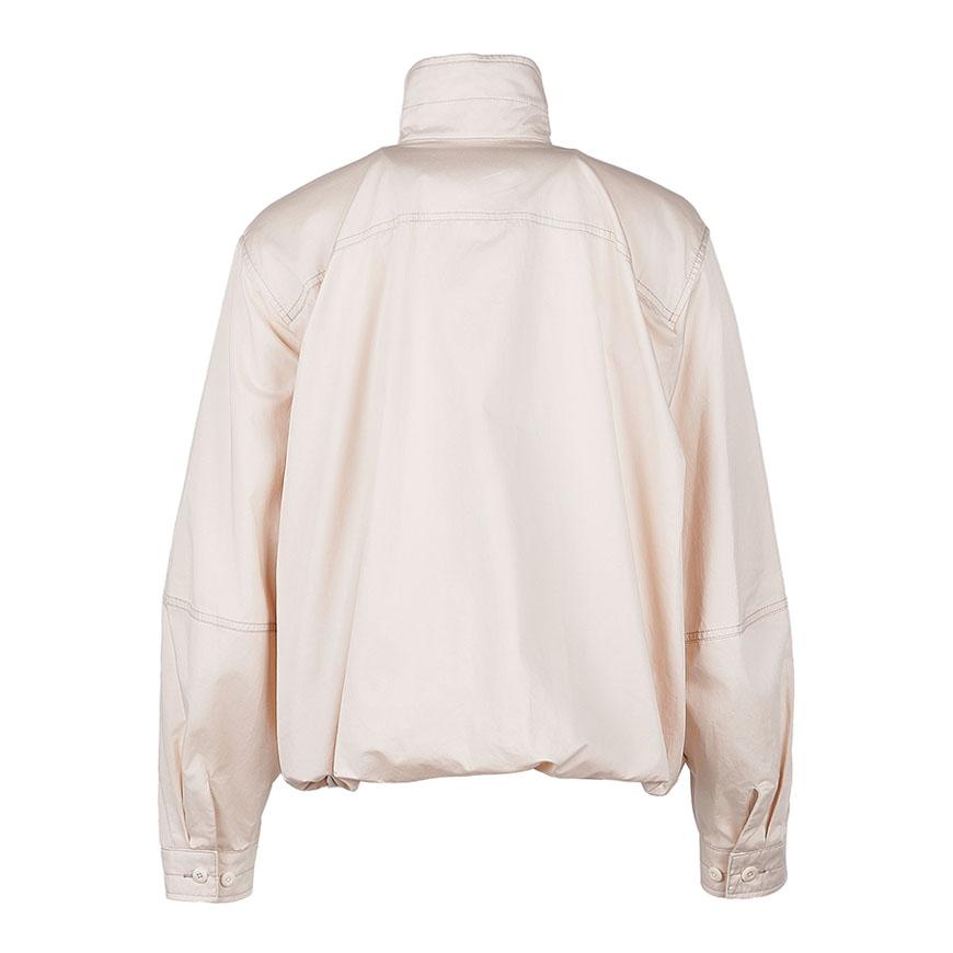 Lemaire Women’s Soft Pleated Blouson Jacket White