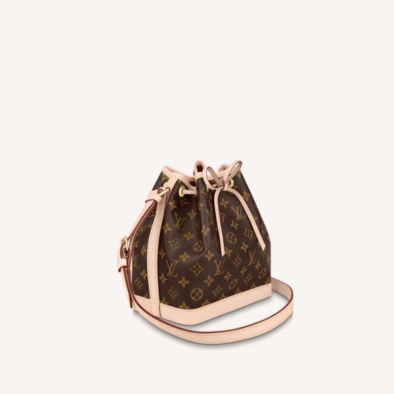 Louis Vuitton Monogram Noe BB Bucket Drawstring Shoulder Bag