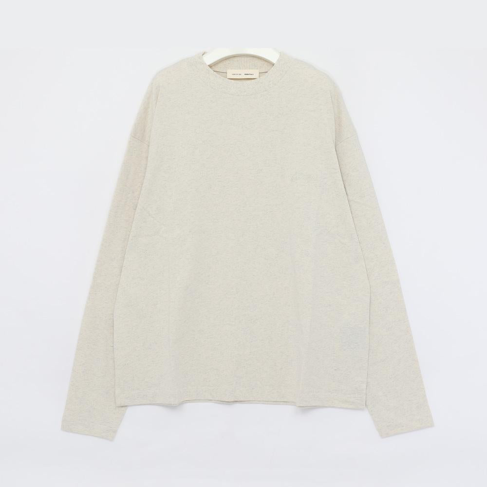 Fear of God Essentials Patch Logo Long Sleeve Men’s T-Shirt 125 HO254 202 F