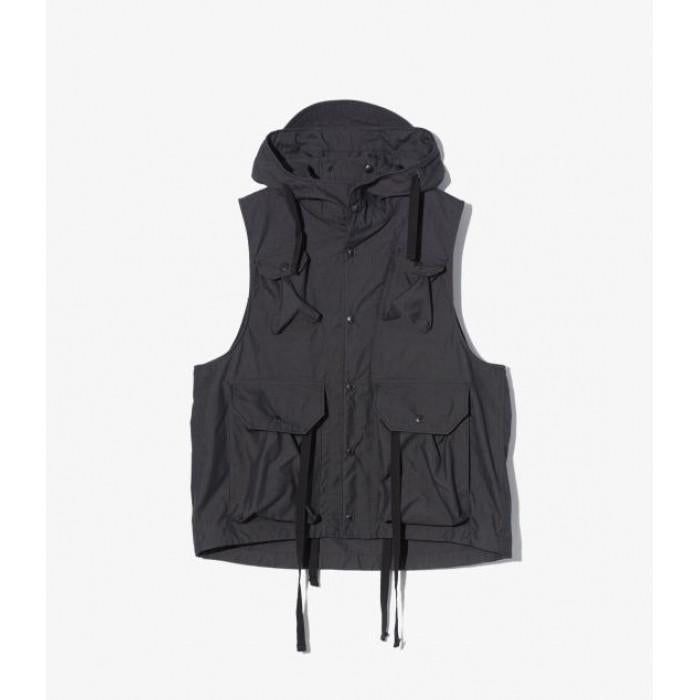 Engineered Garments Men's CP Weather Poplin Field Vest 25F1C004 RV106 EU008